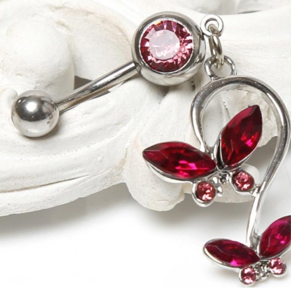 Butterfly Bellybutton Jewelry  